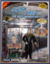Lieutenant Commander Data (Movie Uniform) from Star Trek - Next Generation - Series 4 manufactured by Playmates [Front]