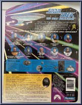 Lieutenant Commander Geordi LaForge from Star Trek - Next Generation - Series 1 manufactured by Playmates [Back]