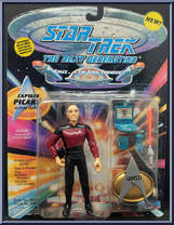 Picard (Duty Uniform) from Star Trek - Next Generation - Series 3 manufactured by Playmates [Front]