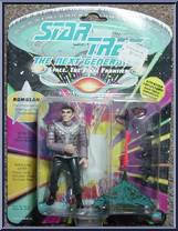 Romulan from Star Trek - Next Generation - Series 1 manufactured by Playmates [Front]