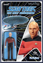 Captain Picard from Star Trek - Next Generation - ReAction Figures manufactured by Super7 [Front]