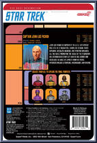 Captain Picard (Transporter) (Glitter) from Star Trek - Next Generation - ReAction Figures manufactured by Super7 [Back]
