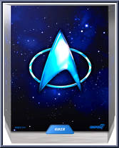 Riker from Star Trek - Next Generation - Ultimates manufactured by Super7 [Back]