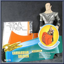 Cardassian Soldier from Star Trek - Warp Factor - Combat Action manufactured by Playmates [Loose]