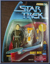 Cadet Data from Star Trek - Warp Factor - Series 3 manufactured by Playmates [Front]