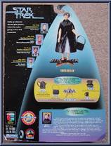 Edith Keeler from Star Trek - Warp Factor - Series 3 manufactured by Playmates [Back]