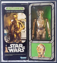 C-3PO from Star Wars - Large Size manufactured by Kenner [Front]
