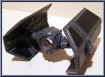 Darth Vader Tie Fighter from Star Wars - Die-Cast manufactured by Kenner [Loose]