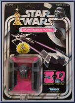 Darth Vader Tie Fighter from Star Wars - Die-Cast manufactured by Kenner [Front]