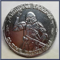 Airborne Trooper from Star Wars - 30th Anniversary Collection - Revenge of the Sith manufactured by Hasbro [Coin]
