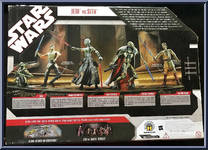 Jedi vs Sith from Star Wars - 30th Anniversary Collection - Battle Packs manufactured by Hasbro [Back]
