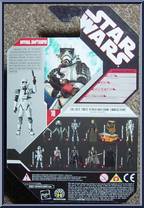 Imperial Jump Trooper from Star Wars - 30th Anniversary Collection - Force Unleashed manufactured by Hasbro [Back]
