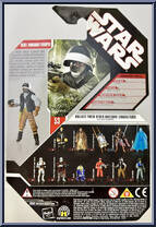 Rebel Vanguard Trooper (Star Wars: Battlefront) from Star Wars - 30th Anniversary Collection - Repaints manufactured by Hasbro [Back]