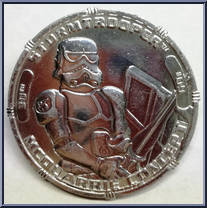 Stormtrooper (McQuarrie Signature Series Concept) from Star Wars - 30th Anniversary Collection - Revenge of the Sith manufactured by Hasbro [Coin]