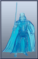 Darth Vader (Holographic) from Star Wars - 30th Anniversary Collection - Repaints manufactured by Hasbro [Loose]