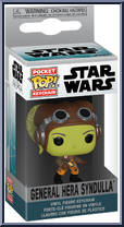 General Hera Syndulla from Star Wars - Ahsoka - Pop! Keychains manufactured by Funko [Front]