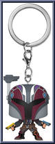 Sabine Wren from Star Wars - Ahsoka - Pop! Keychains manufactured by Funko [Loose]
