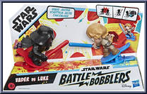 Vader vs Luke from Star Wars - Battle Bobblers - Basic Series manufactured by Hasbro [Front]