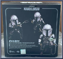 Mandalorian from Star Wars - Egg Attack manufactured by Beast Kingdom [Back]