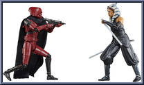 Ahsoka Tano / HK-87 Assassin Droid from Star Wars - Black Series (2020) - Ahsoka manufactured by Hasbro [Loose]