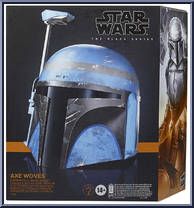 Axe Woves Helmet from Star Wars - Black Series (2020) - Role Play manufactured by Hasbro [Back]