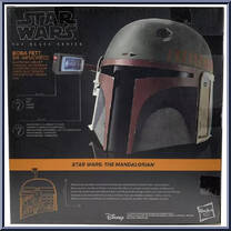 Boba Fett (Re-Armored) Premium Electronic Helmet from Star Wars - Black Series (2020) - Role Play manufactured by Hasbro [Back]