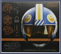 Carson Teva Premium Electronic Helmet from Star Wars - Black Series (2020) - Role Play manufactured by Hasbro [Back]