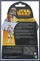 Clone Commander Cody from Star Wars - Black Series (2020) - Revenge of the Sith manufactured by Hasbro [Back]