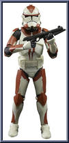 Clone Trooper (187th Battalion) from Star Wars - Black Series (2020) - Clone Wars manufactured by Hasbro [Loose]