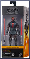 Darth Maul from Star Wars - Black Series (2020) - Clone Wars manufactured by Hasbro [Front]