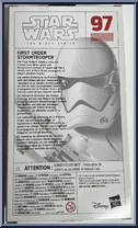 First Order Stormtrooper from Star Wars - Black Series (2020) - First Edition manufactured by Hasbro [Back]