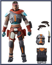 Hunter (Mercenary Gear) from Star Wars - Black Series (2020) - Bad Batch manufactured by Hasbro [Loose]