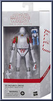 KX Security Droid (Holiday Edition) from Star Wars - Black Series (2020) - Holiday manufactured by Hasbro [Front]