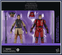 Luke Skywalker (Imperial Guard) / Princess Leia Organa (Boushh) from Star Wars - Black Series (2020) - Shadows of the Empire manufactured by Hasbro [Front]