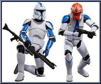Phase I Clone Trooper Lieutenant / 332nd Ahsoka's Clone Trooper from Star Wars - Black Series (2020) - Ahsoka manufactured by Hasbro [Loose]