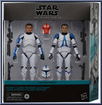 Phase I Clone Trooper Lieutenant / 332nd Ahsoka's Clone Trooper from Star Wars - Black Series (2020) - Ahsoka manufactured by Hasbro [Front]