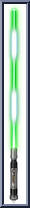 Sabine Wren Force FX Elite Lightsaber from Star Wars - Black Series (2020) - Role Play manufactured by Hasbro [Loose]