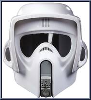 Scout Trooper Premium Electronic Helmet from Star Wars - Black Series (2020) - Role Play manufactured by Hasbro [Loose]