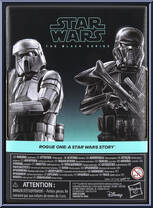 Shoretrooper & Death Trooper from Star Wars - Black Series (2020) - Rogue One manufactured by Hasbro [Back]