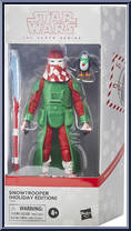 Snowtrooper (Holiday Edition) from Star Wars - Black Series (2020) - Holiday manufactured by Hasbro [Front]