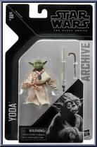 Yoda from Star Wars - Black Series - Archive - Basic Series manufactured by Hasbro [Front]