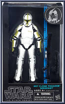 Clone Trooper Sergeant (Attack Of The Clones) from Star Wars - Black Series - Blue - 6" Scale manufactured by Hasbro [Front]