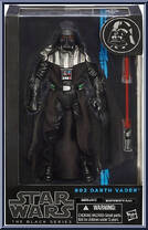Darth Vader (Return Of The Jedi) from Star Wars - Black Series - Blue - 6" Scale manufactured by Hasbro [Front]