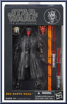 Darth Maul from Star Wars - Black Series - Orange - 6" Scale manufactured by Hasbro [Front]