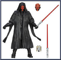 Darth Maul from Star Wars - Black Series - Orange - 6" Scale manufactured by Hasbro [Loose]