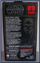 0-0-0 (Triple Zero) from Star Wars - Black Series - Red - 6" Scale manufactured by Hasbro [Back]