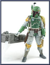 Boba Fett and Han Solo in Carbonite from Star Wars - Black Series - Red - 6" Scale - Exclusives manufactured by Hasbro [Loose]