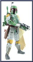 Boba Fett and Han Solo in Carbonite from Star Wars - Black Series - Red - 6" Scale - Exclusives manufactured by Hasbro [Loose]