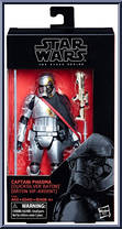 Captain Phasma (Quicksilver Baton) from Star Wars - Black Series - Red - 6" Scale - Exclusives manufactured by Hasbro [Front]