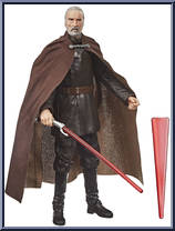 Count Dooku from Star Wars - Black Series - Red - 6" Scale manufactured by Hasbro [Loose]